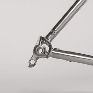 Titanium bicycle frame