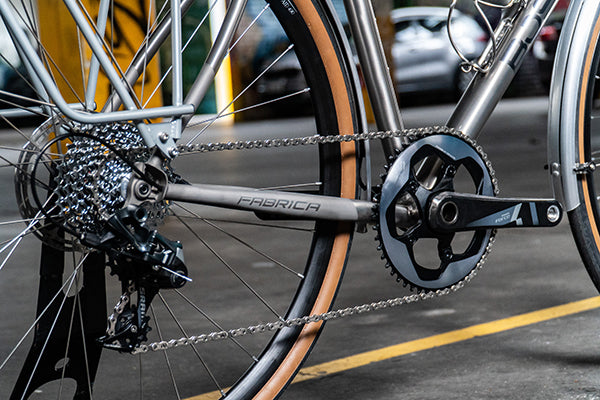 Titanium endurance road bicycle