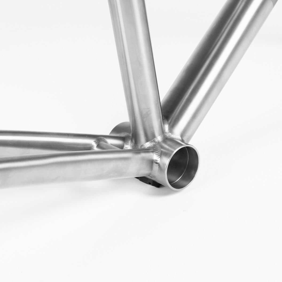 Titanium bicycle frameset