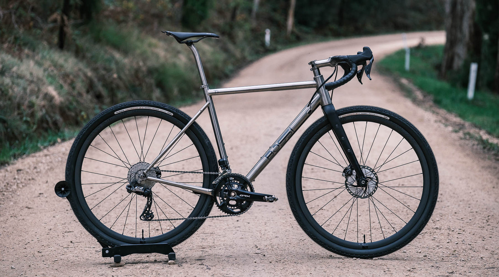 Titanium gravel bike 