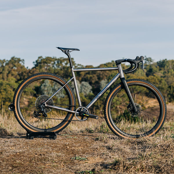 Grit Titanium Gravel Bike Bossi Bicycles - Main Image