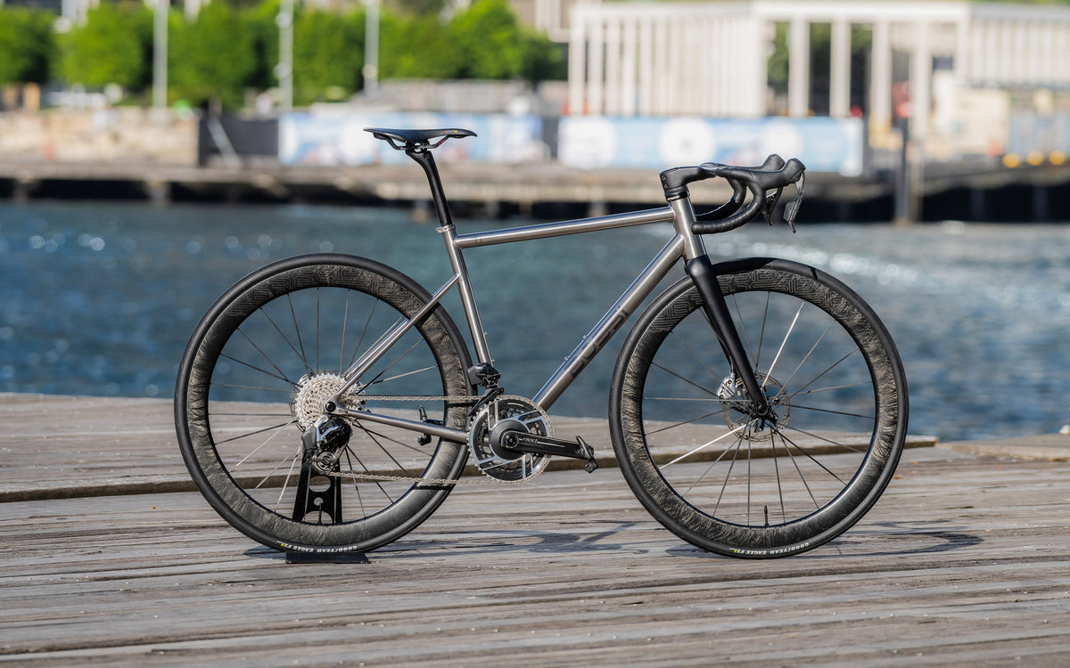 Strada Bicycle Strada - Titanium Road Bike - Bossi Bicycles