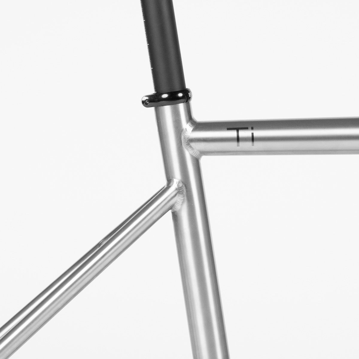 Titanium road bike frameset