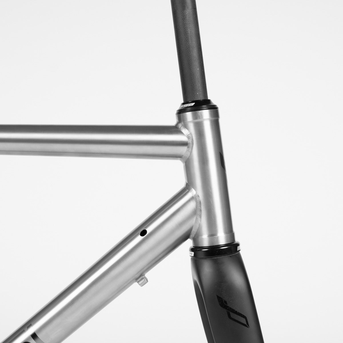 Titanium road bike frameset