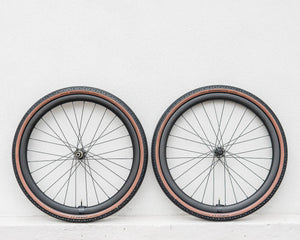 Carbon gravel bike wheels