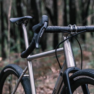 Titanium gravel bike